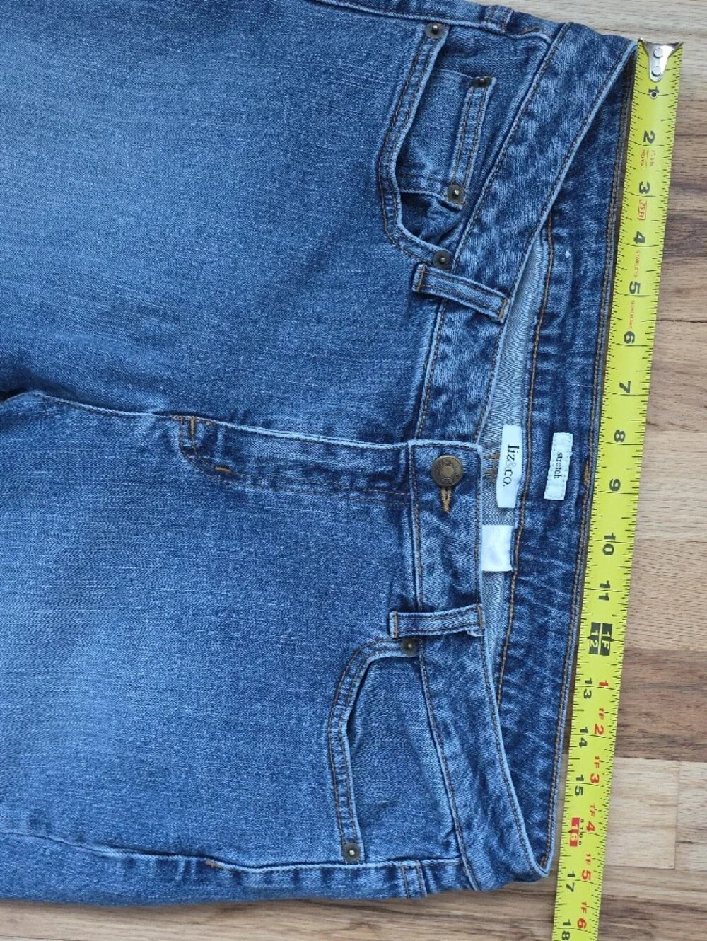 liz & co. Blue Boot Cut Women’s Jeans